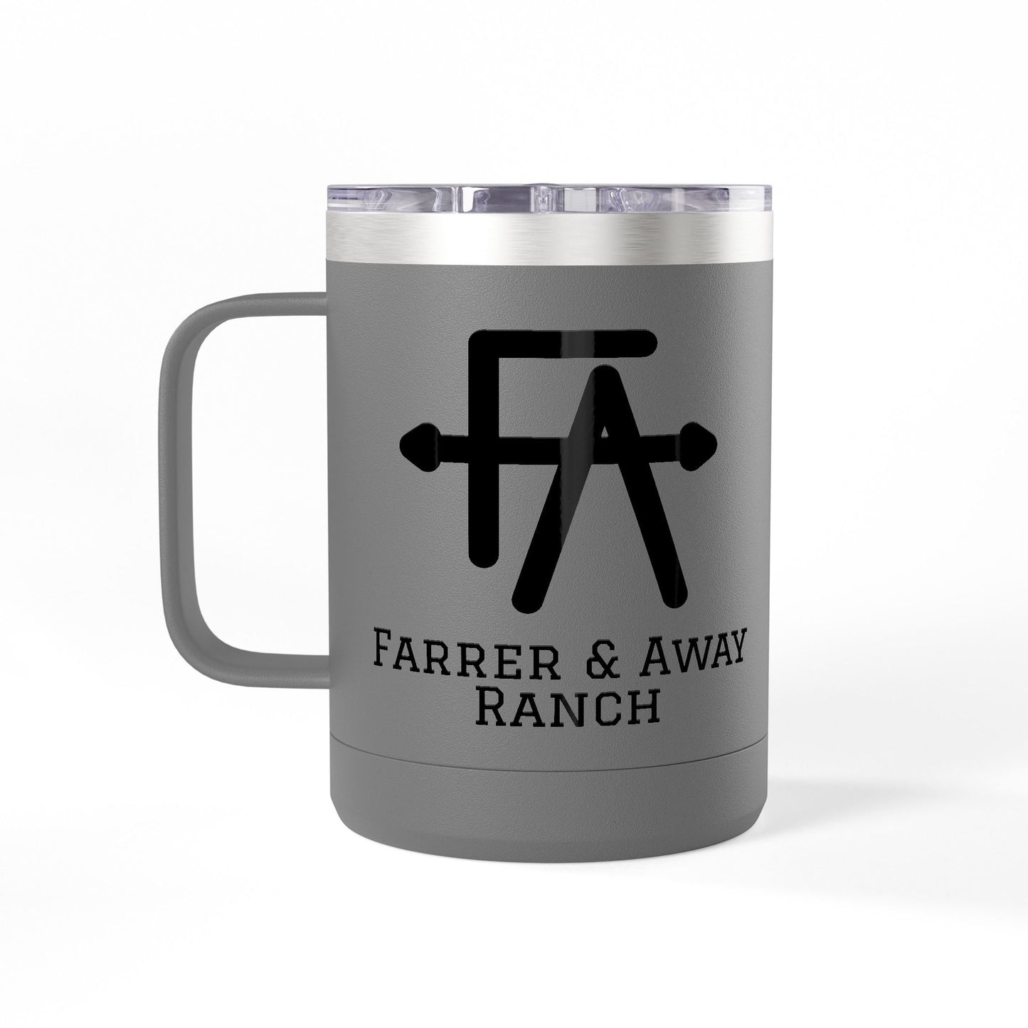Coffee Mug Tumbler, 15oz - F&AR Insulated Travel Mug