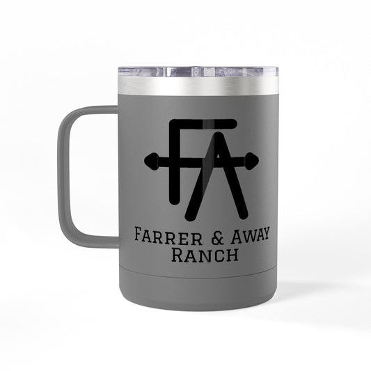Coffee Mug Tumbler, 15oz - F&AR Insulated Travel Mug