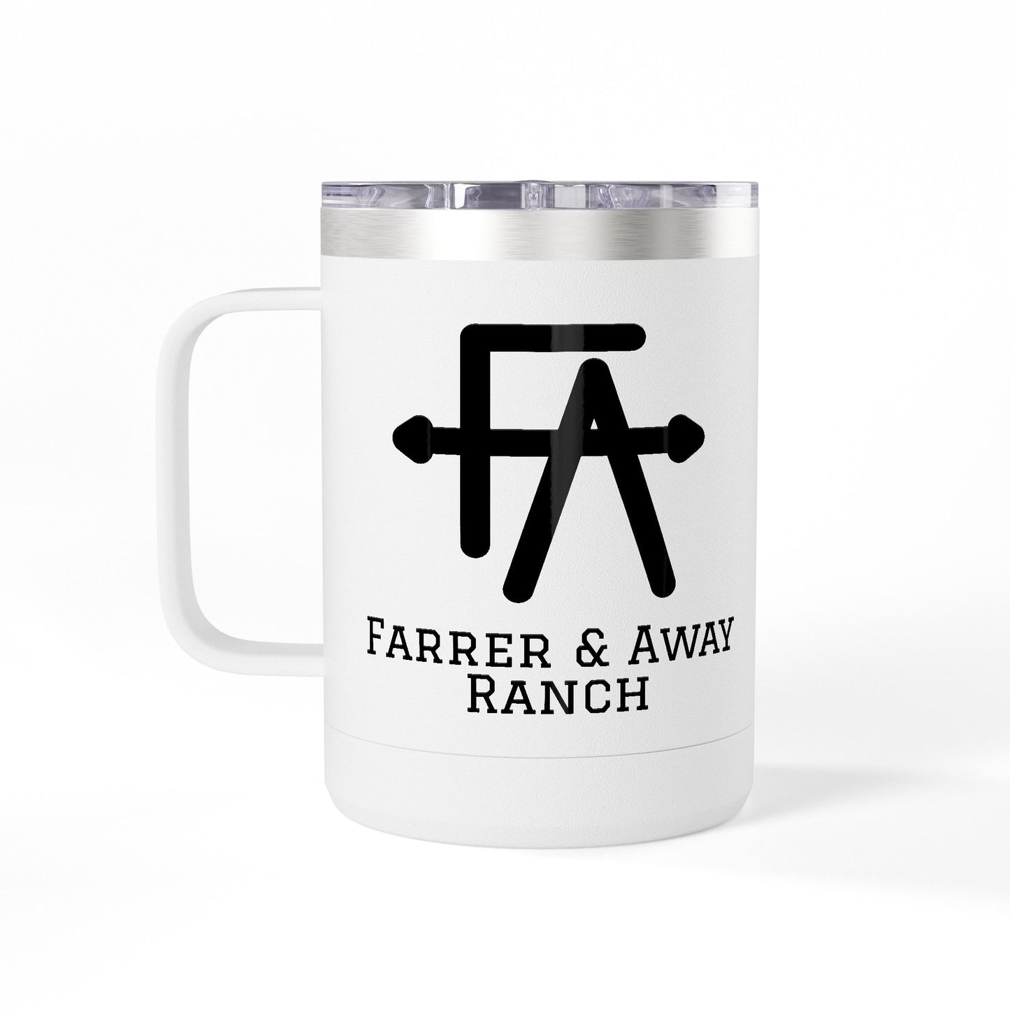 Coffee Mug Tumbler, 15oz - F&AR Insulated Travel Mug