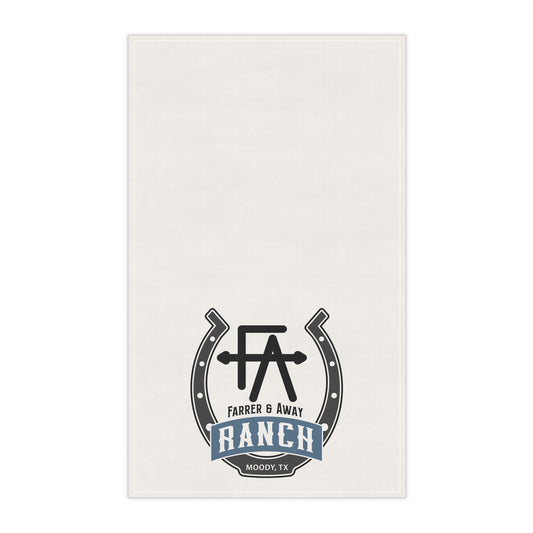 Farrer & Away Ranch Tea Towel — Logo Design