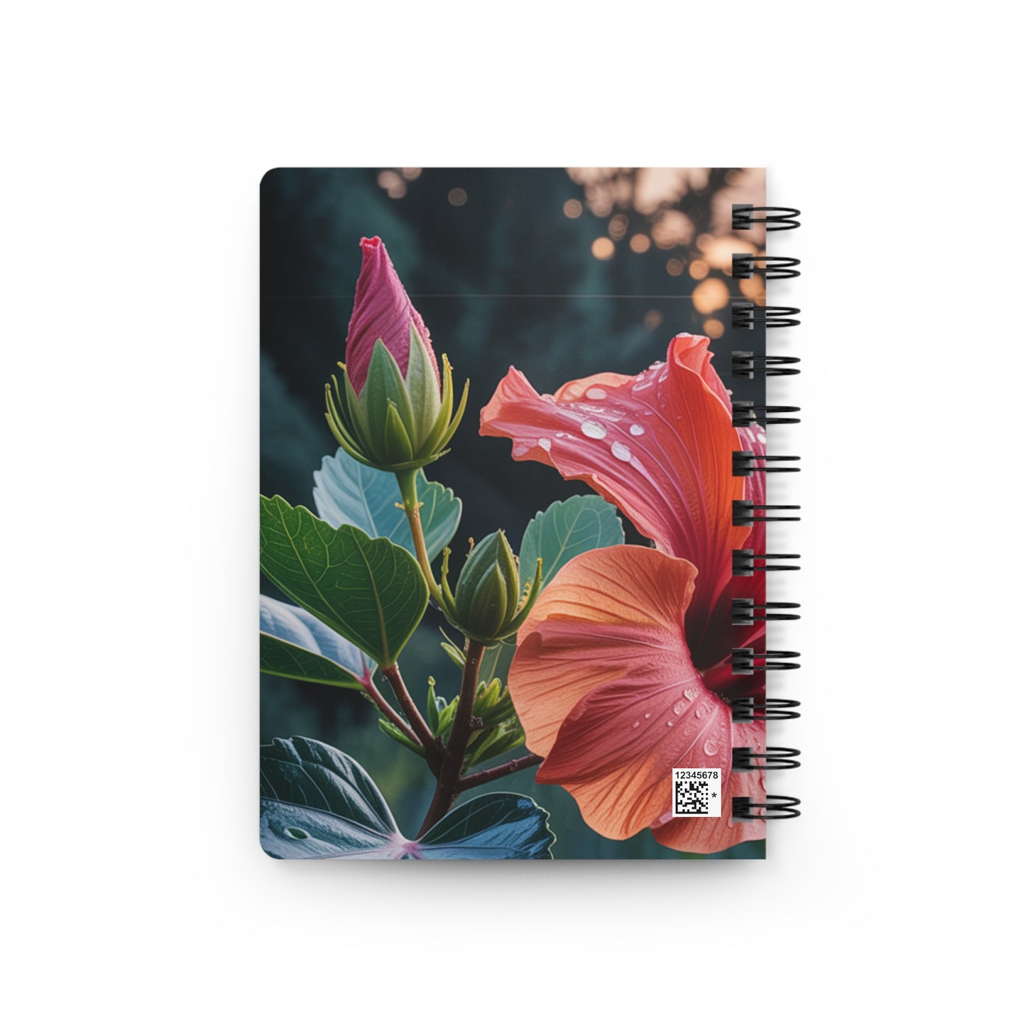 Spiral Bound Morning Sun Hibiscus Journal
