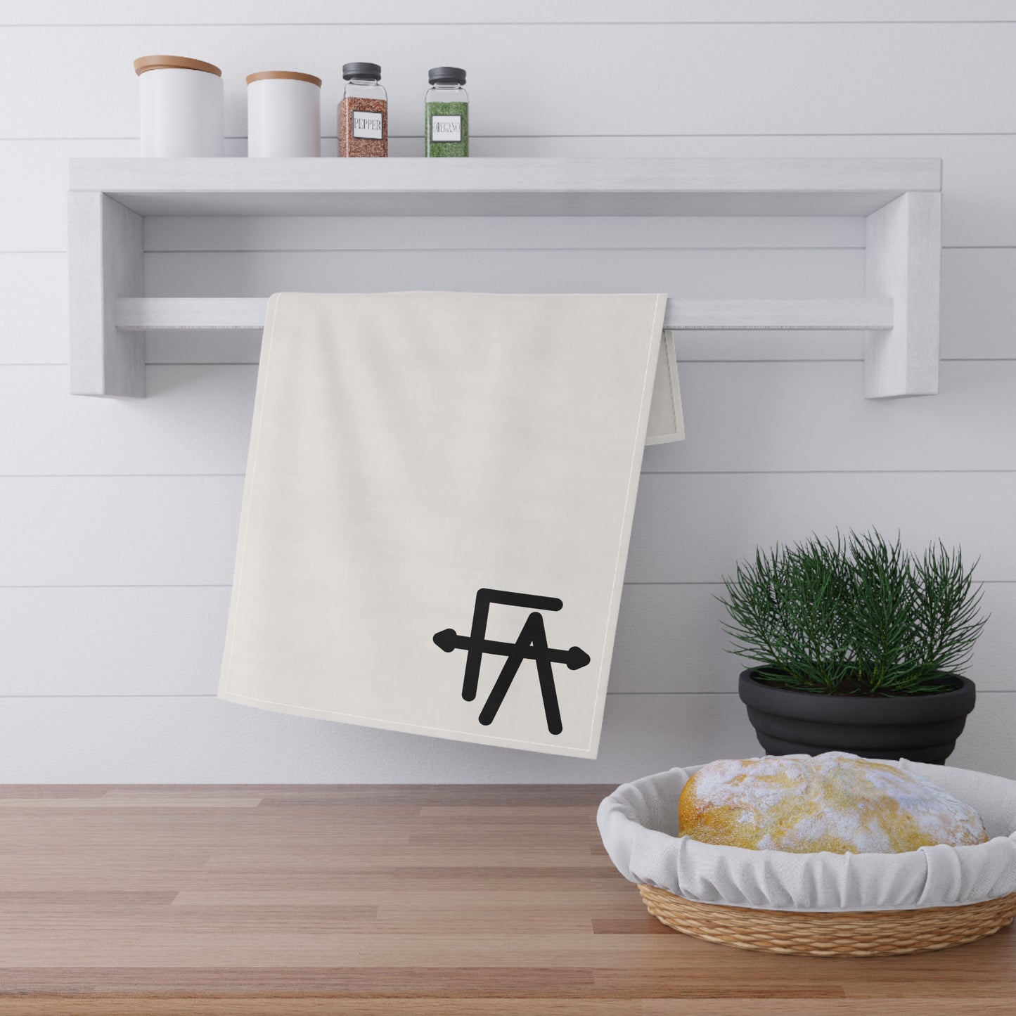 Farrer & Away Ranch Tea Towel — Livestock Brand Design
