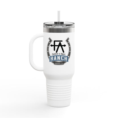 Farrer & Away Ranch 40oz Polar Camel Stainless Steel Insulated Travel Mug - Logo Design