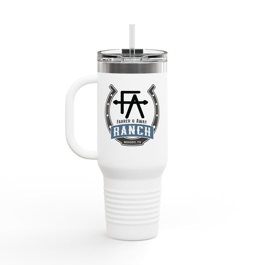 Farrer & Away Ranch 40oz Polar Camel Stainless Steel Insulated Travel Mug - Logo Design