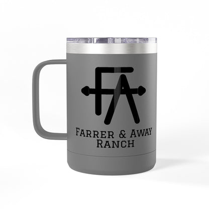 Coffee Mug Tumbler, 15oz - F&AR Insulated Travel Mug