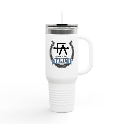 Farrer & Away Ranch 40oz Polar Camel Stainless Steel Insulated Travel Mug - Logo Design