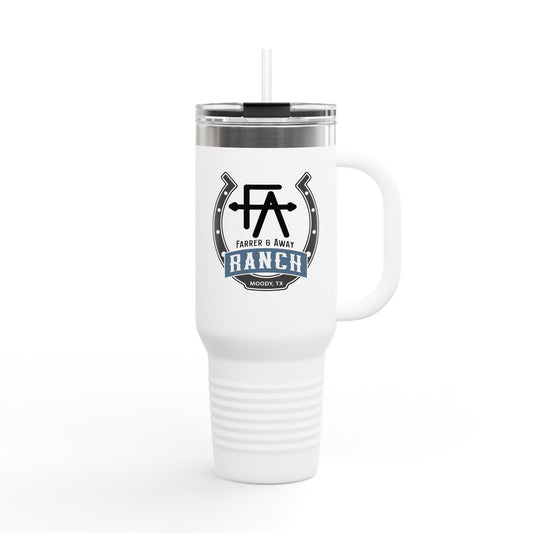Farrer & Away Ranch 40oz Polar Camel Stainless Steel Insulated Travel Mug - Logo Design