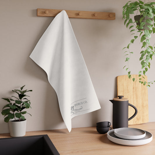 The Breezy Porch Co. Tea Towel — Logo Design