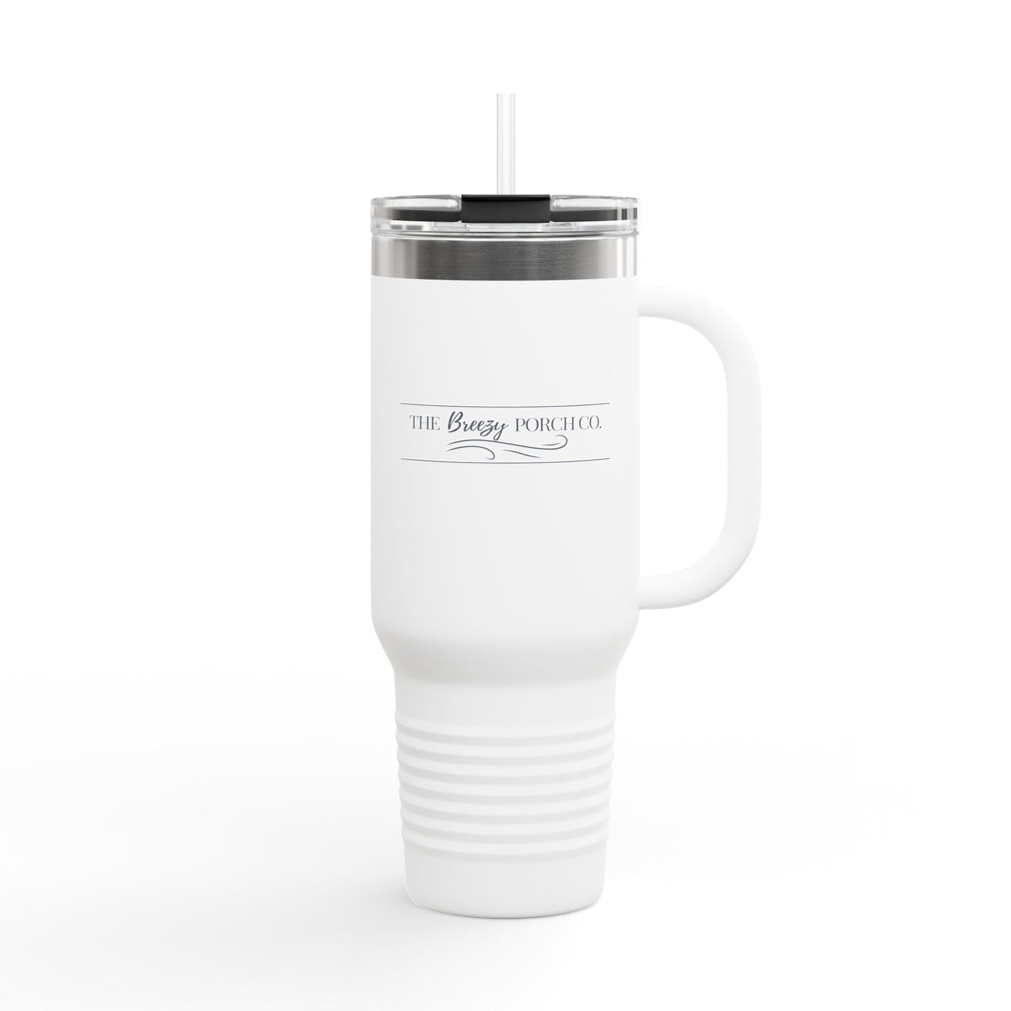 The Breezy Porch Co. 40oz Polar Camel Stainless Steel Insulated Travel Mug - Logo Design
