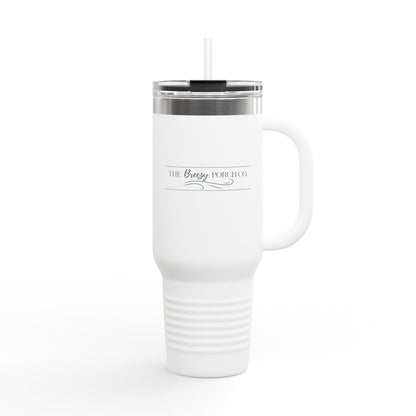 The Breezy Porch Co. 40oz Polar Camel Stainless Steel Insulated Travel Mug - Logo Design