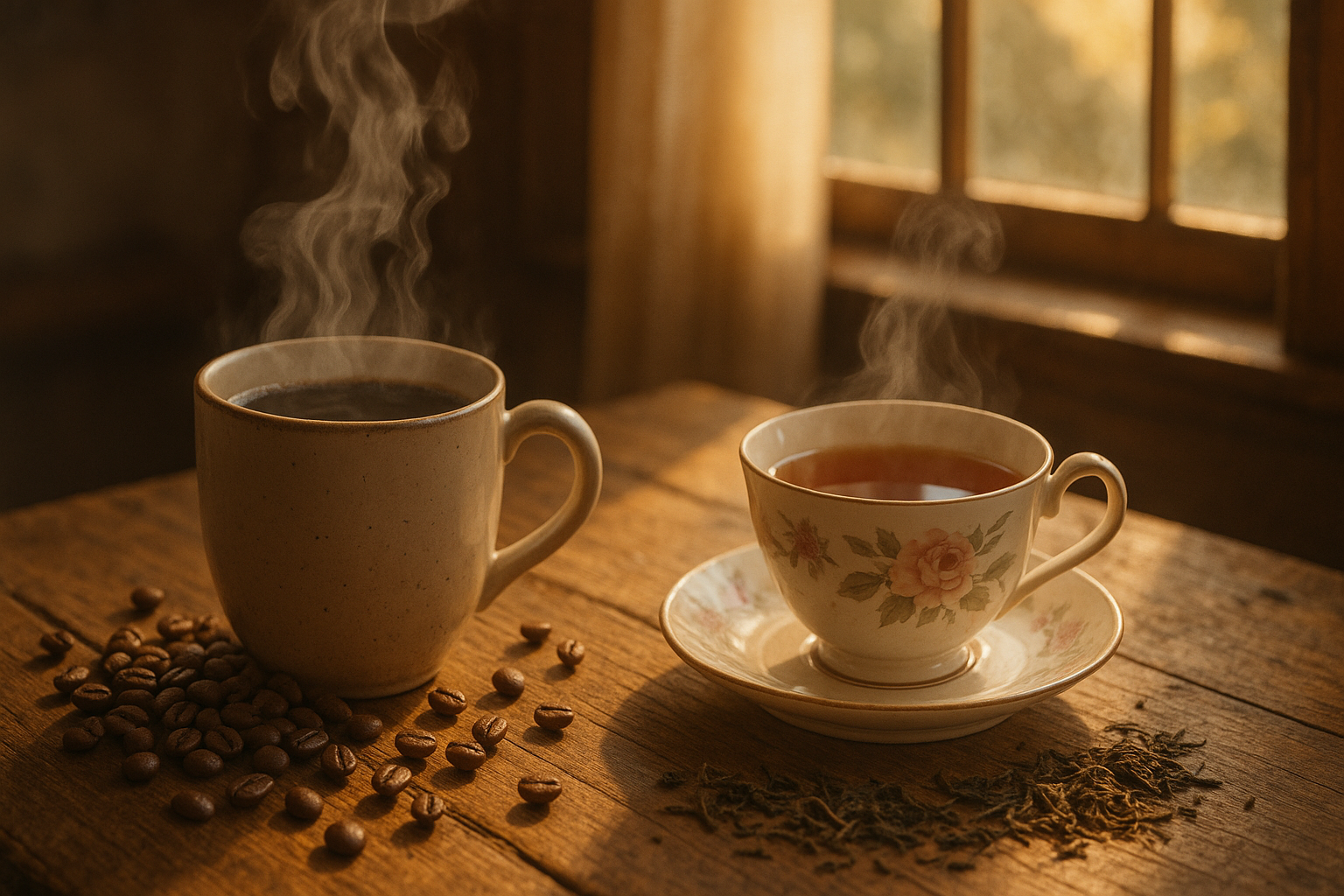 coffee and tea
