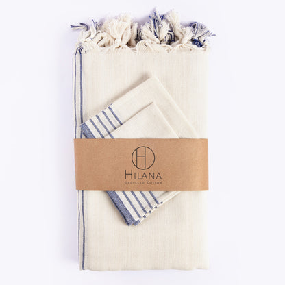 Blue Kayseri Tablecloth Set