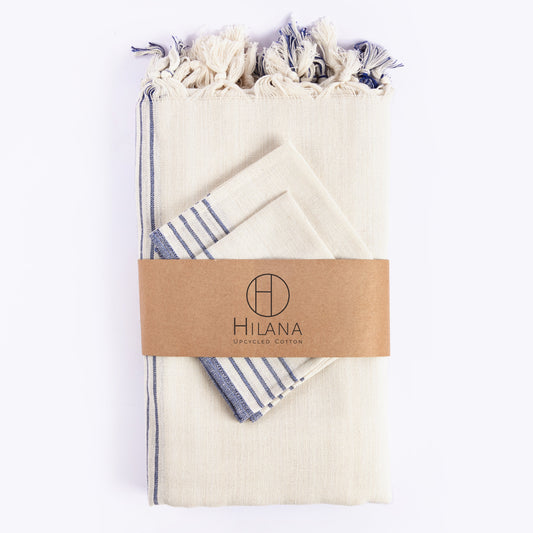 Blue Kayseri Tablecloth Set