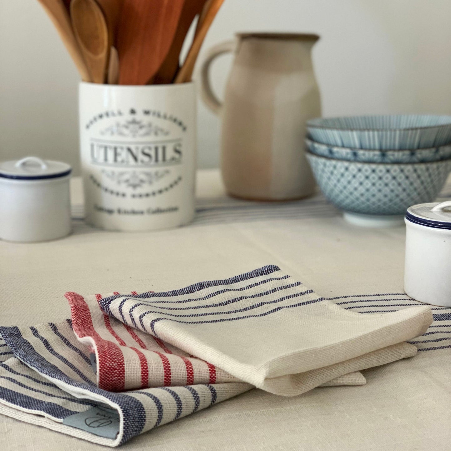 Blue Kayseri Tablecloth Set
